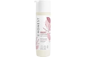 The Honest Company Silicone-Free Conditioner , Gentle for Baby , Naturally Derived, Tear-free, Hypoallergenic , Sweet Almond Nourish, 10 fl oz
