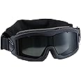 Lancer Tactical AERO 3mm Thick Lens Eye Protection Safety Goggle ANSI Z87 1 Rated Industry Standard w/Anti-Scratch Shield
