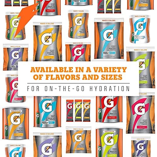 GATORADE THIRST QUENCHER POWDER, FROST GLACIER FREEZE, 76.5 OUNCE, PACK OF 1