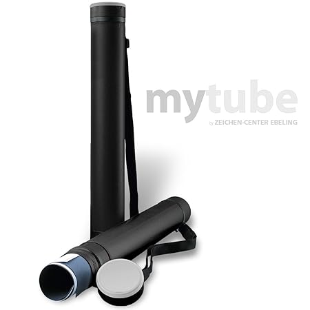 ZEICHEN-CENTER EBELING - ZR66002 Zeichenköcher 'myTube' - Schwarz