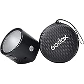 Godox H200R Round Flash Head | compatible Godox AD200 Pro II AD200 Pro AD200 Pocket Flash, 200ws，Light and Portable