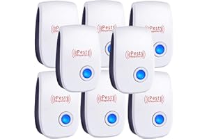 WYEWYE Ultrasonic Pest Repeller - 8 Pack, Pest Repeller Plug in,Rodent Repellent, Indoor Mouse Repellent, Electronic Ant Repellent, Insect Repellent for Mosquitoes, Ants, Mice, Squirrel, Fly, Cockroaches