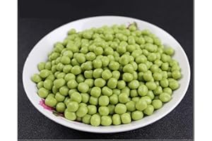Zzooi 50PCS Artificial Fake Pea Grains Green Beans Faux Mung Beans