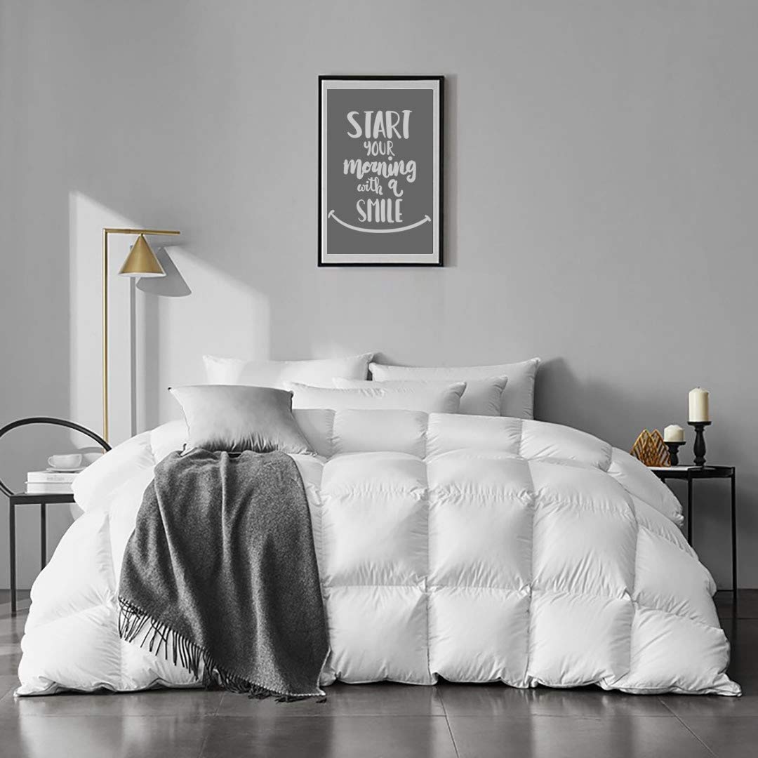 king size feather down comforter
