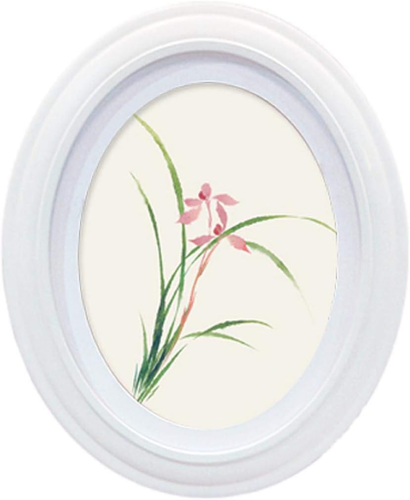 Frames Marco de fotos ovalado de moda para sala de estar, dormitorio