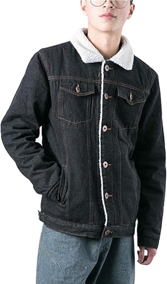 short denim jacket men