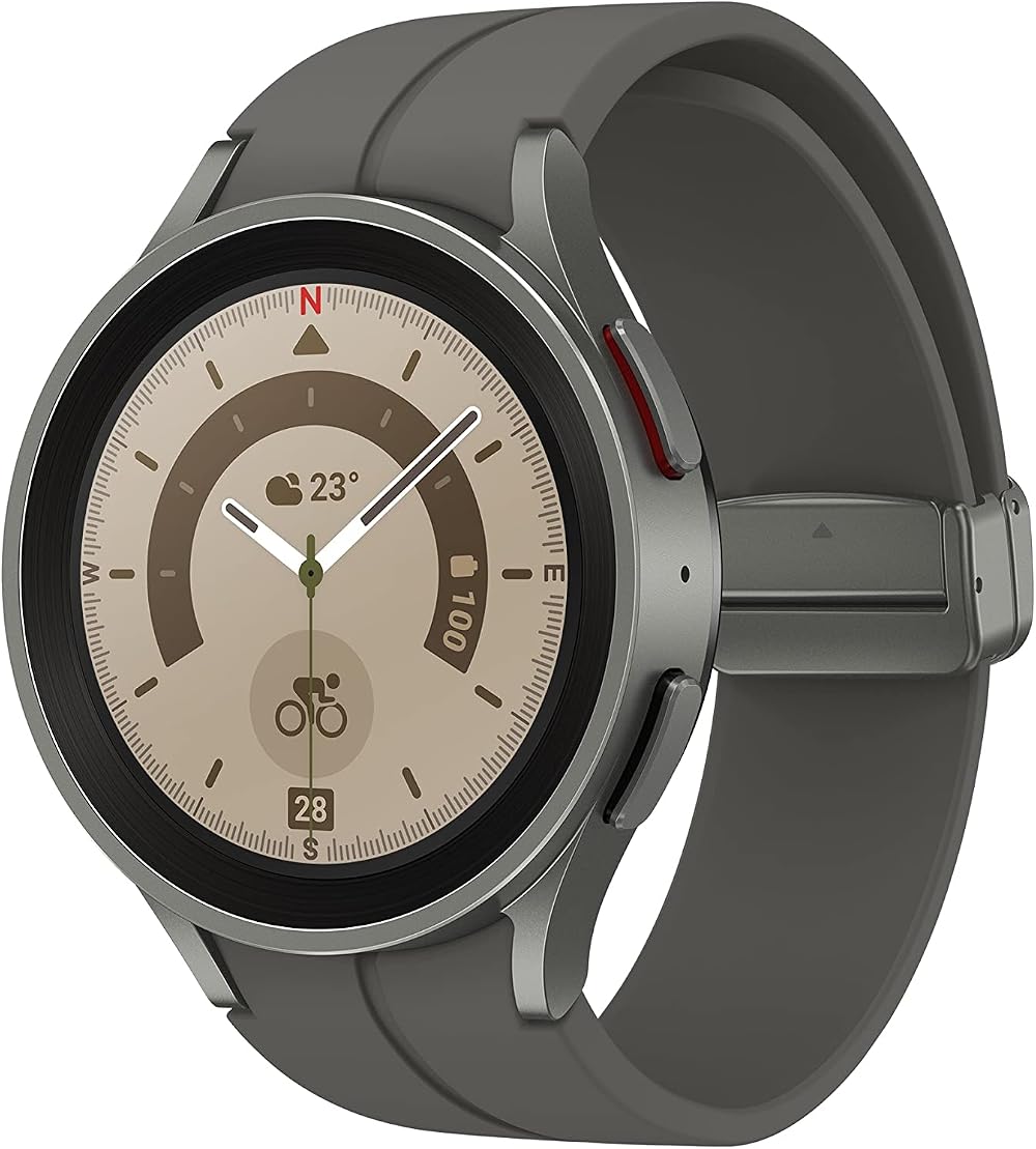 Samsung Galaxy Watch 5 Pro LTE 45mm Grey Titanium (Renewed) EU Model