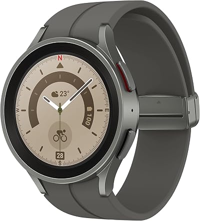 Samsung Galaxy Watch 5 Pro LTE 45mm Grey Titanium (Renewed) EU Model