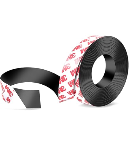 Industrial Grade 10E825 Flexible Magnetic Strip, 100 ft., 1...