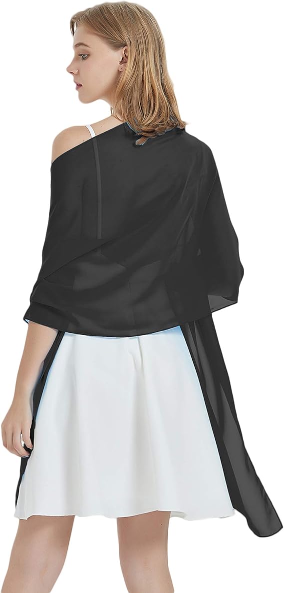 sheer shawls for dresses