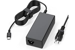 UNAWUDOH USB C Laptop Charger, 65W Chromebook Charger Compatible with HP Lenovo Dell Asus Acer Samsung Google Chromebook Fast Charger Type C