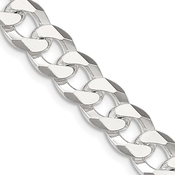 Amazon.com: Sterling Silver Curb Link Bracelet 7