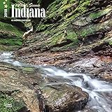 Indiana, Wild & Scenic 2018 12 x 12 Inch Monthly Square Wall Calendar, USA United States of America Midwest State Nature (English, French and Spanish Edition) by 