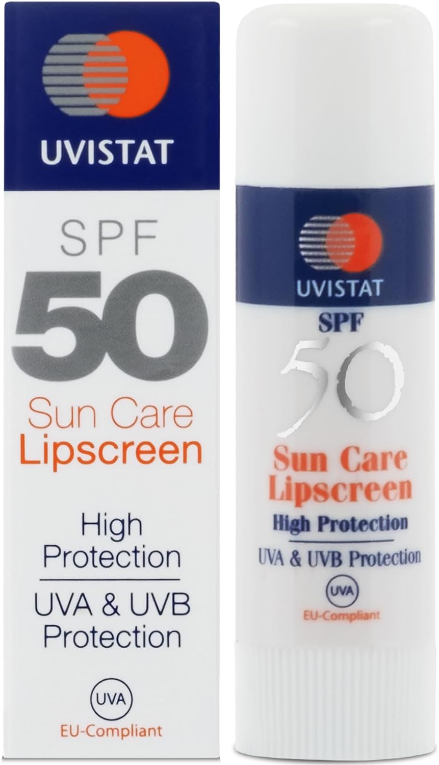Uvistat SPF 50 Lipscreen High Protection Sun Wind Cold Sore Prevention