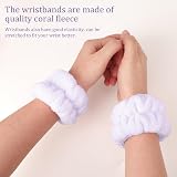 DRESHOW Spa Headband and Wristbands Set Makeup Skincare Non Slip view 7