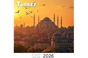 Turkey 2026 Calendar: A blend of ancient ruins and vibrant markets through the year