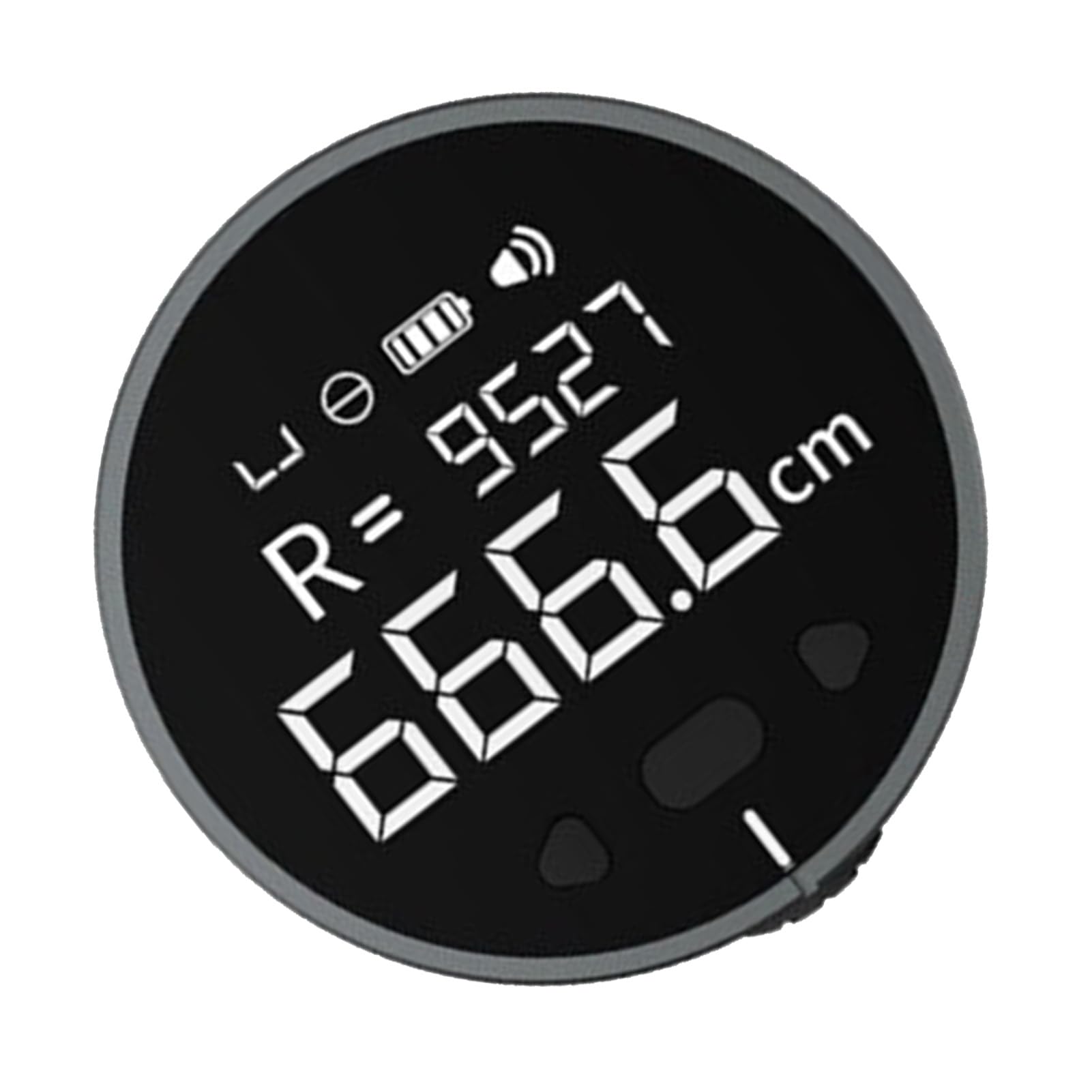 Electronic Digital Tape Measure, LCD display, with 3 Measurement Units, Type C Rechargeable, Long Distance Measuring Tool, for Flat Curved Diameter, Body Measurement, Sewing, DIY