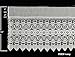 Creative Linens Knitted Lace Kitchen Curtain Valance Ivory 1PC