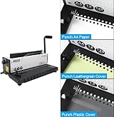 Rayson TD-1200R Wire Binding Machine 34 Hole 120 Sheet A4 3:1 Pitch view 5