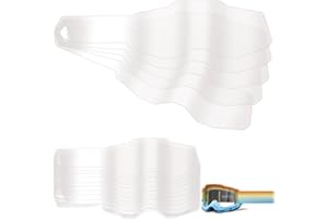 AGSISK 100 Percent Goggles Tear Offs for RC2/AC2/ST2/Strata2/Racecraft2/Accuri2 Gen 2 | Residue-Free MX Lens Protection