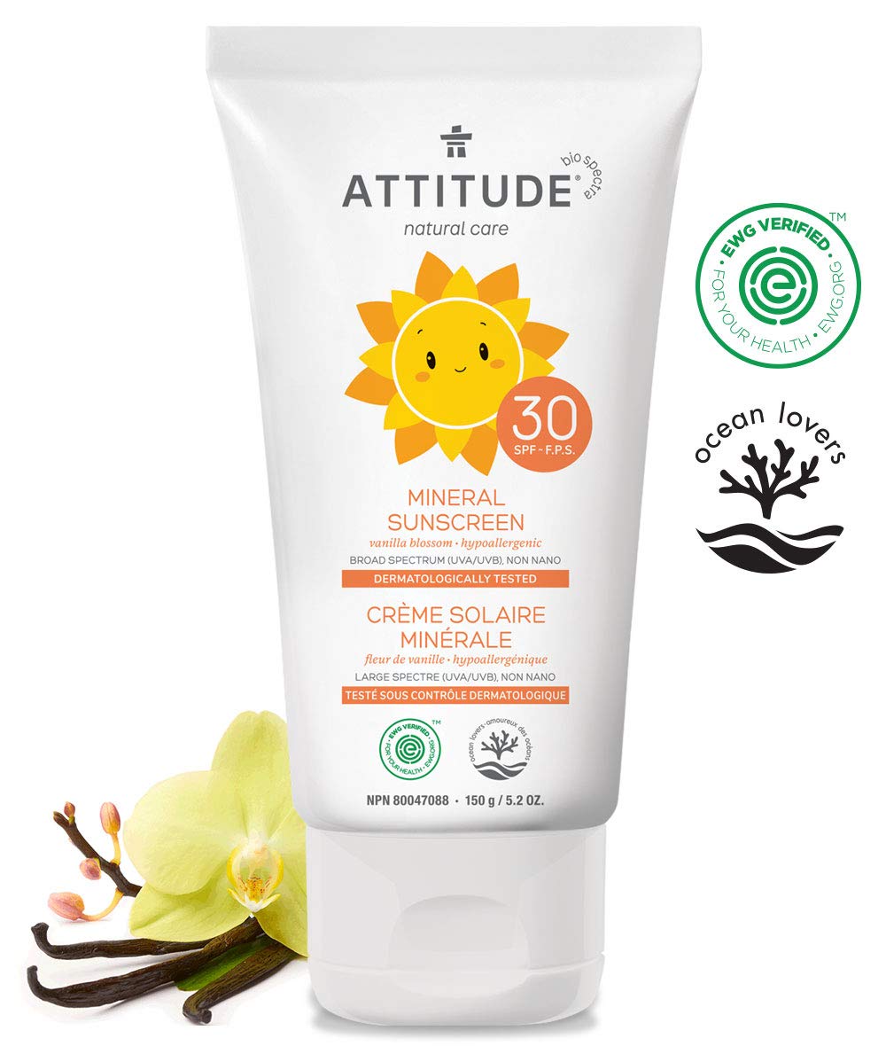 attitude mineral sensitive skin sunscreen