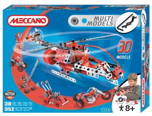 Erector 30 Model Set 352 Piece Set
