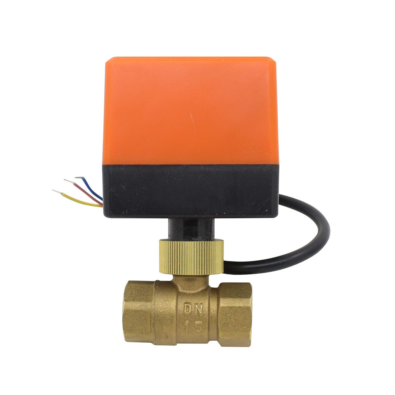 AC 220v 3 Wires - 2 Port motorised Valve Normally Closed Motorized Ball Valve Zone Valve 1/2 3/4 1 1-1/4 1-1/2 2 inch (1/2 inch)