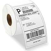Cruxer 1 Roll Compatible for DYMO 30256 A30256 2-5/16" x 4"(59mm x 104mm) Shipping Labels Perforated 300 Labels per roll, Replacement for DYMO Label Writer 450, 450 Twin Turbo, 4XL, 450 Turbo