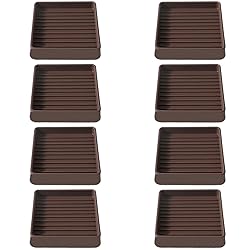 2.5x2.5 Square Rubber Furniture Caster