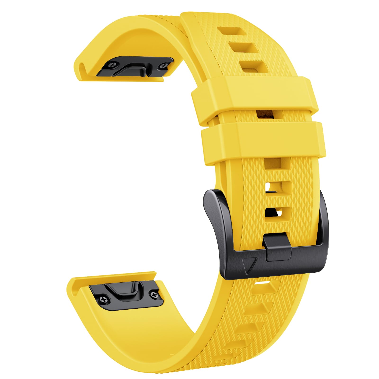 NotoCity for Garmin Fenix 6/6 pro Strap, Quickfit 22mm for Fenix 5/7/5 plus/7 Pro/8 47mm, Watch Strap for Forerunner 935/945/965, Approach S60/S62, Instinct 2, Tactix 8 47mm(Yellow) โ image 1