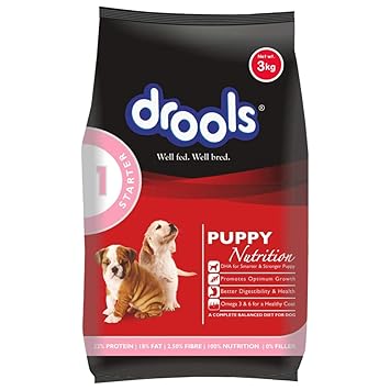 Drools Puppy Starter Dog Food, 3kg