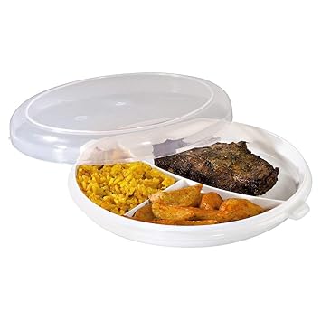 Xavax 00111043 - Plato para microondas con Tapa