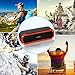 PECHAM C26 Waterproof Bluetooth Speakers Dual 5W Drivers Speaker 10 Hour Playtime, Outdoor Portable Speakers with Flashlight, Universal Compatibility for Android, iPhone and More, Orange