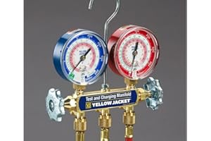 Yellow Jacket 41866 2-V R600A BAR/KP/PSI °/C