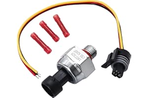 LoloWheat F6TZ-9F838-A ICP Sensor with Harness Kit Injection Control Pressure Fit for Ford Vehicles - 7.3 Powerstroke E-350 F-250 F-350 Super Duty Replaces # F6TZ-9F838-A F4TZ9F838A 1807329C92 CM5227