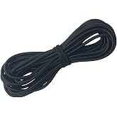 1/8" x 25' Bungee Shock Cord - Elastic Nylon Cords Kayak Stretch String Rope &amp; Tie Down Trailer Strap, Marine Grade