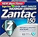 Zantac 150 Maximum Strength Tablets, Cool Mint, 65 Count, Helps Relieve and Prevent Heartburn Associated with Acid Indigestion or Sour Stomach, Use Before or After Meals or Before Bed at Night