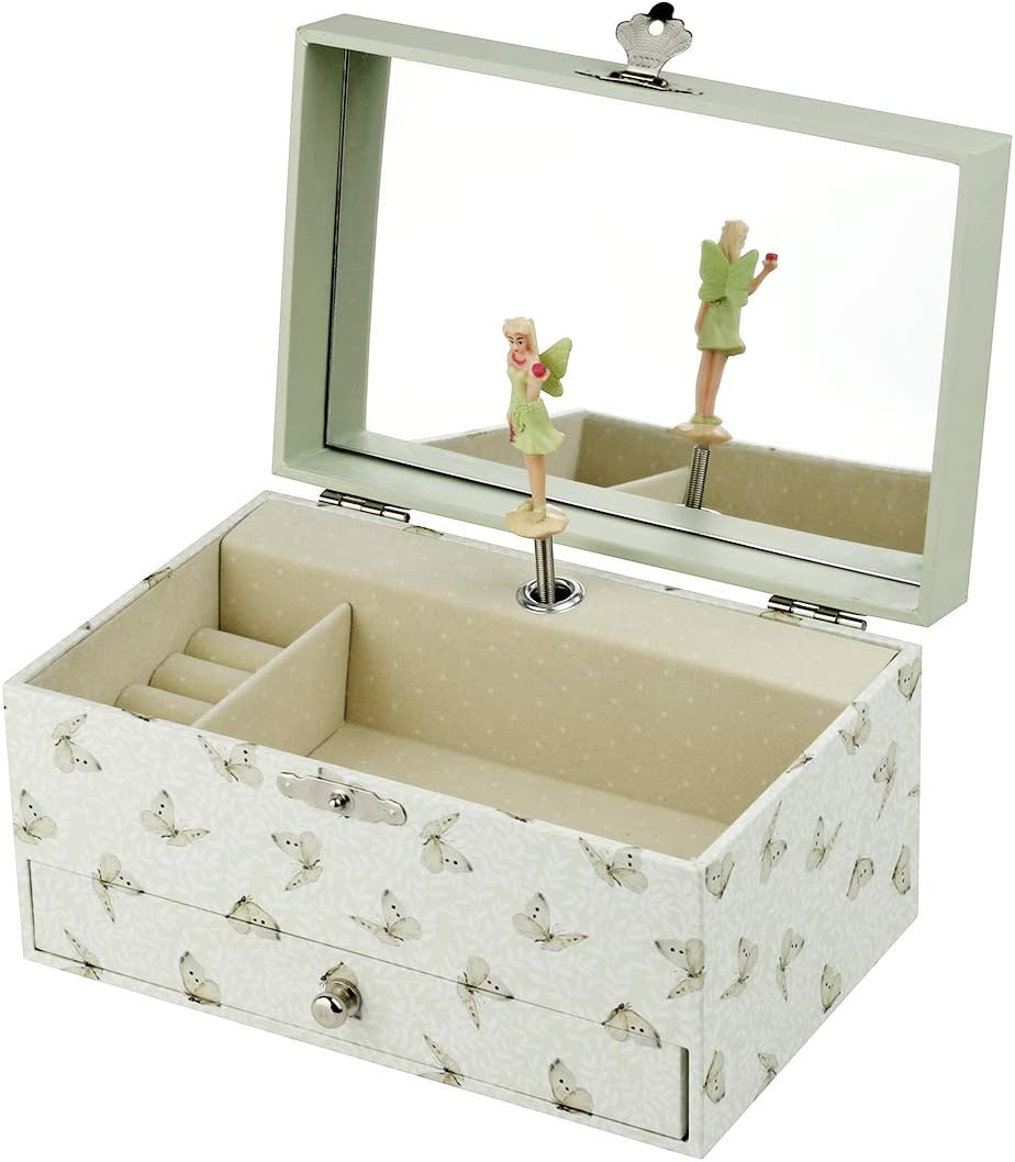 Trousselier Pencil Case, Fairy, Flower Fairies, Musical Jewellery Box, Ideal Gift for Young Girls - Image 4