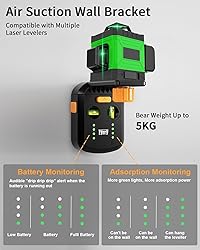 Tyrry 4-in-1 Laser Level with Line Laser, Drill