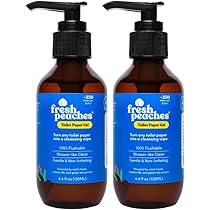 Amazon.com : Fresh Peaches Toilet Paper Gel, Wet Wipe Alternative ...