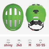 ABUS Smiley 3.0 Child Bike Helmet with Deep Fit and Visor Edge view 3