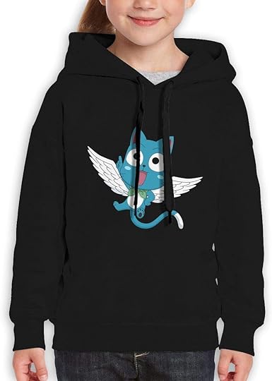 AlbertV Fairy Tail Happy Teens Hoodies 