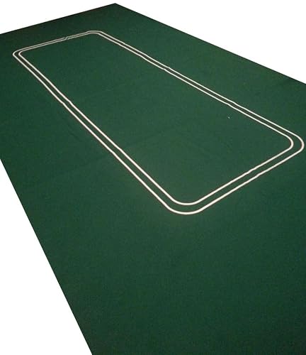 Tapis De Poker Casino 6ft (182x91cm) - Feutre Texas Hold'em Professionnel