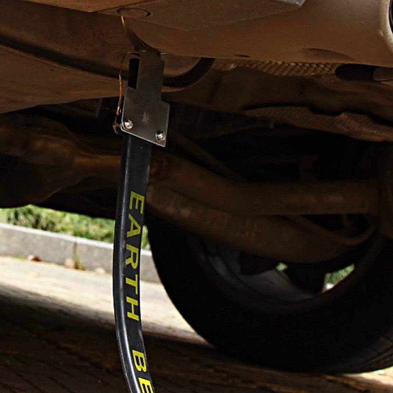 Amazon Pudincoco 車用静電気防止ストラップ 静電気防止アースベルト キャンセラー 反射防止 静電気防止グランドワイヤーストラップ 車 トラック用 Diy 工具 ガーデン