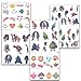 Trolls Stickers and Tattoos Party Favors Pack -- Over 295 Stickers and 75 Temporary Tattoos with 2 Bonus Licensed Stickers (Trolls Party Supplies)