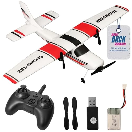 Remote Control Flying Can TOPTOYS Cessna 182 Remote Control Airplane - Indoor/Outdoor Flying ...