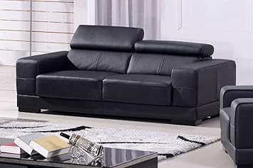 Voll Leder Sofa 3 Sitzer Ledersofa Sessel Dreisitzer Couch 2017 3 S Amazon De Kuche Haushalt
