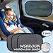 Car Sun shade, Wsiiroon Car Window Shade For Car Windows, Maximum UV Rays Protection For Your Child, Extra large, 21