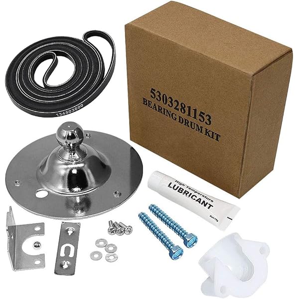 Amazon.com: Supco DE724 Rear Drum Shaft and Bearing Kit Replaces 