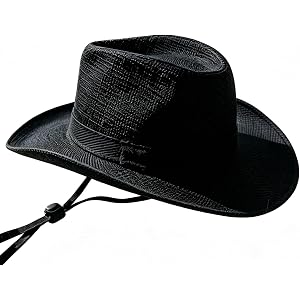 Suettpy Western Cowboy Hat for Men and Women, Felt, Wide Brim, Classic Fedora Style, Casual Wear, Regular Fit